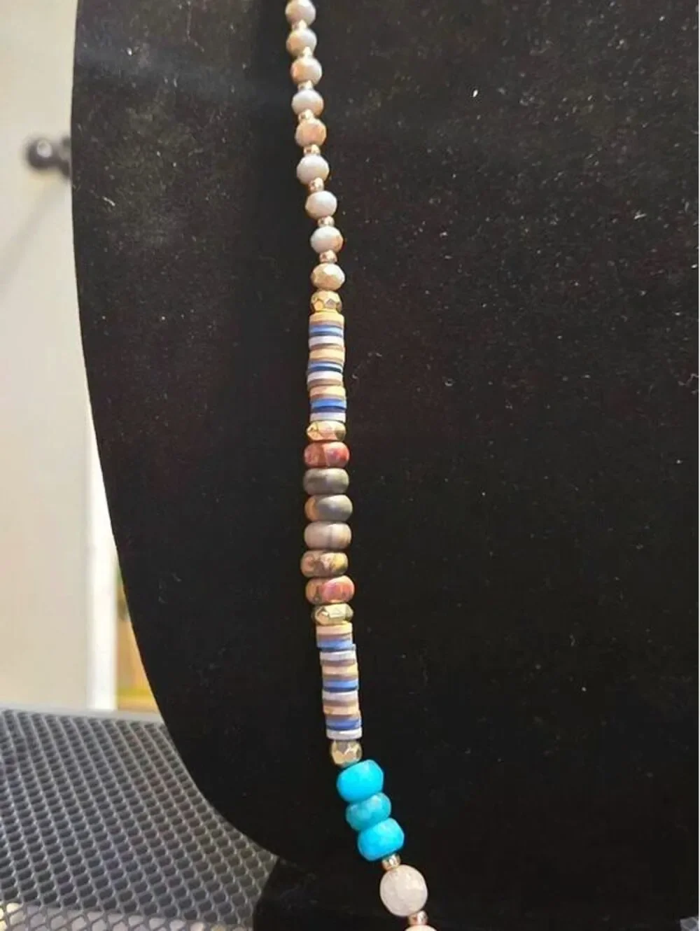N/A blue druzy